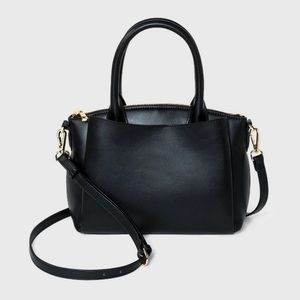 A New Day - Small Satchel Handbag in Black